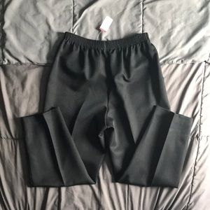 Briggs black polyester stretch pants Size 10 brand new still with tags